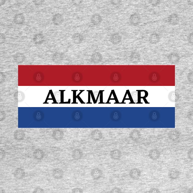 Alkmaar City in Dutch Flag by aybe7elf